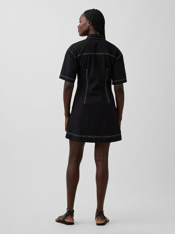 GAP Rochie mini cămașă din poplin GAP