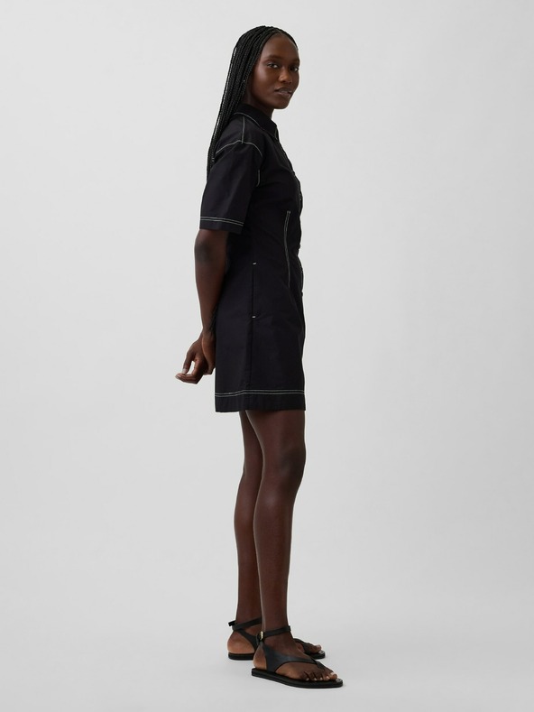 GAP Rochie mini cămașă din poplin GAP