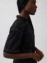 GAP Rochie mini cămașă din poplin GAP