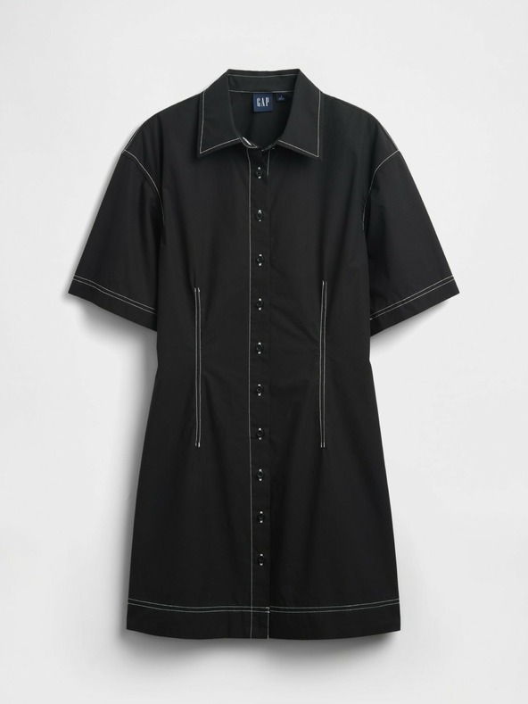 GAP Rochie mini cămașă din poplin GAP