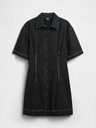 GAP Rochie mini cămașă din poplin GAP