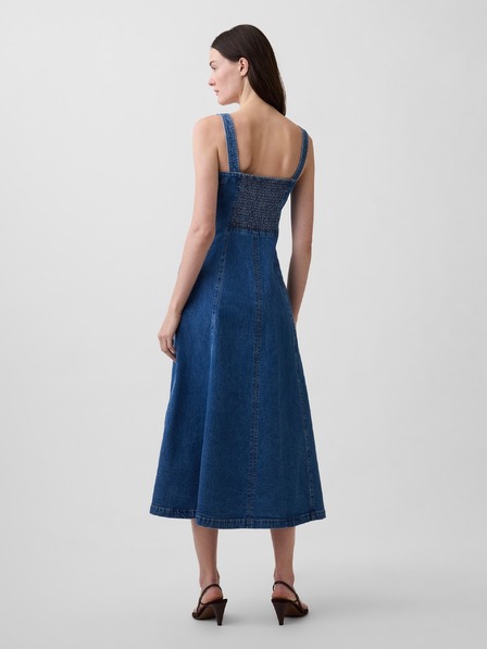 GAP Rochie maxi din denim cu buzunare GAP