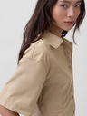GAP Rochie mini cămașă din poplin GAP
