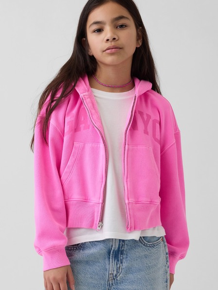 GAP Hanorac oversize pentru copii cu logo VintageSoft GAP