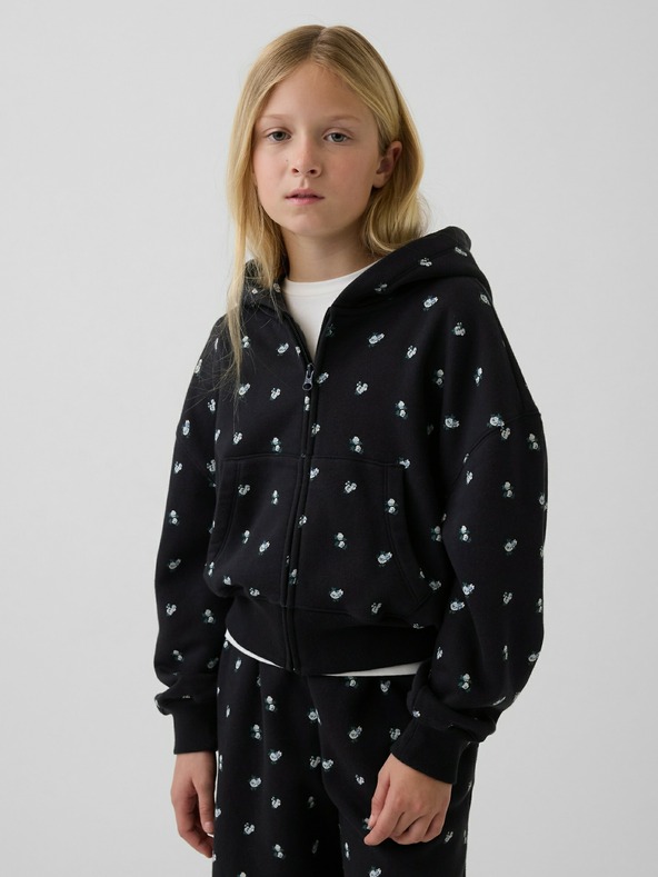 GAP Hanorac oversize cu logo VintageSoft pentru copii GAP