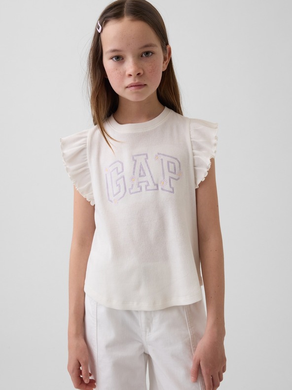GAP Tricou cu logo pentru copii GAP