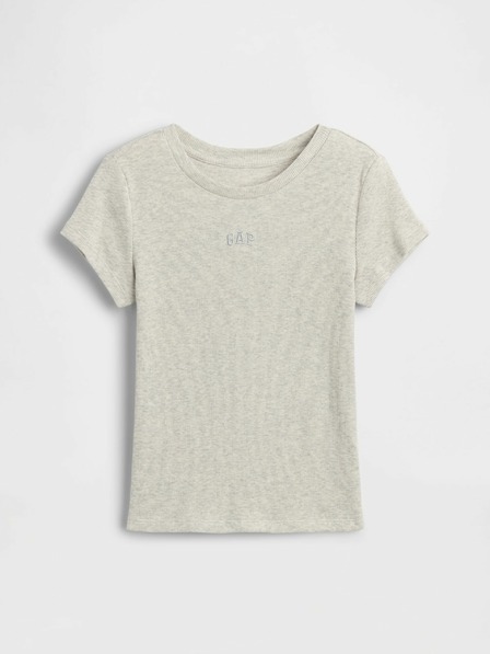 GAP Copii tricou Rib Logo GAP