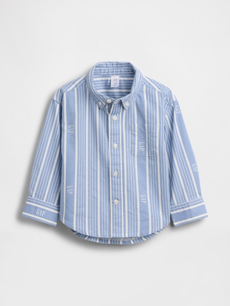 GAP Cămașă oxford oversize baby cu logo Big Shirt GAP