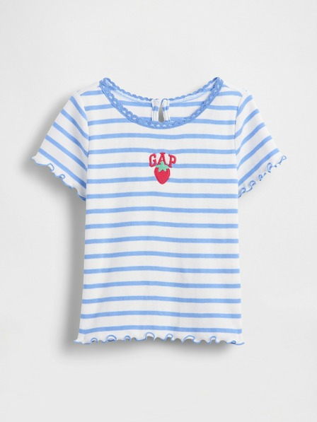 GAP Baby tricou reiat cu logo GAP