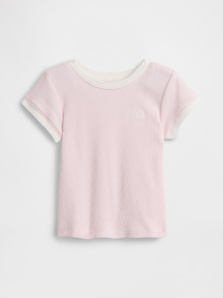 GAP Baby tricou reiat cu logo GAP