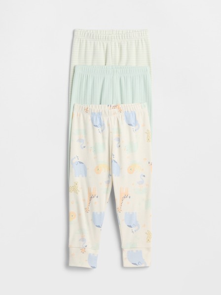 GAP 3-pack Baby pantaloni de trening GAP