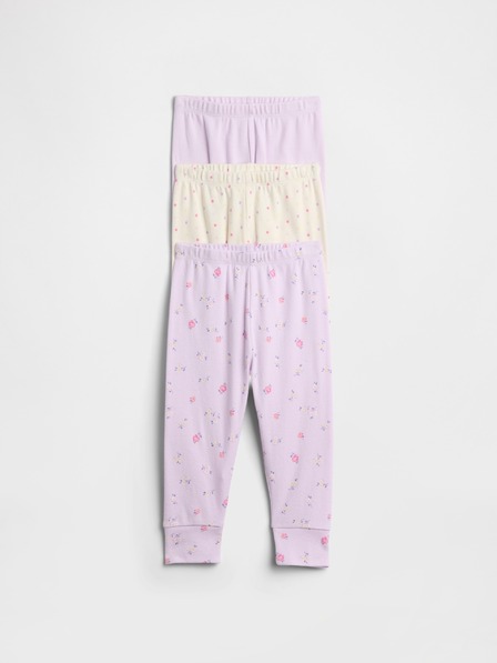GAP 3-pack Baby pantaloni de trening GAP