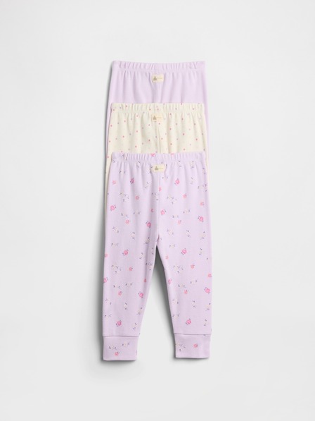GAP 3-pack Baby pantaloni de trening GAP