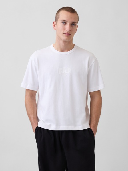 GAP Tricou crop cu logo 1969 Heavyweight GAP