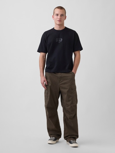 GAP Tricou crop cu logo 1969 Heavyweight GAP