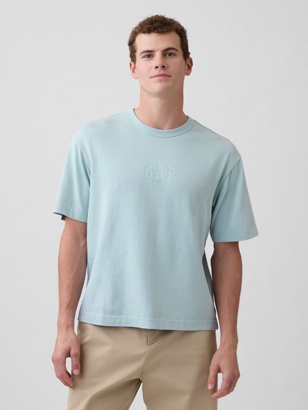 GAP Tricou crop cu logo 1969 Heavyweight GAP