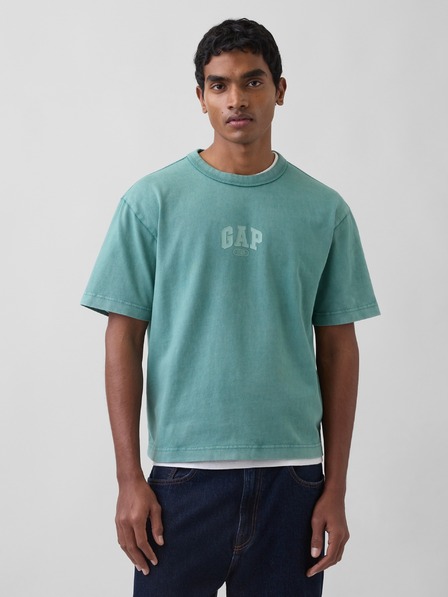 GAP Tricou crop cu logo 1969 Heavyweight GAP