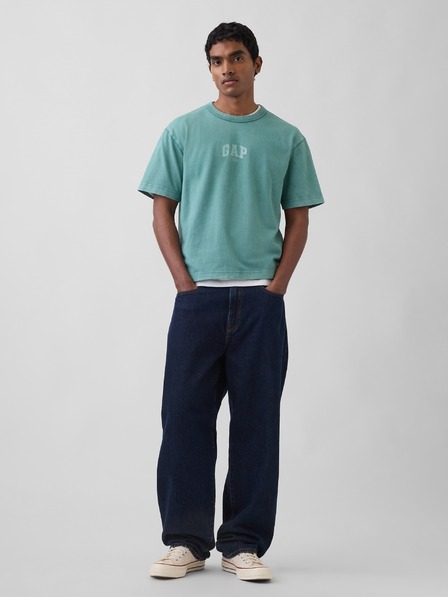 GAP Tricou crop cu logo 1969 Heavyweight GAP