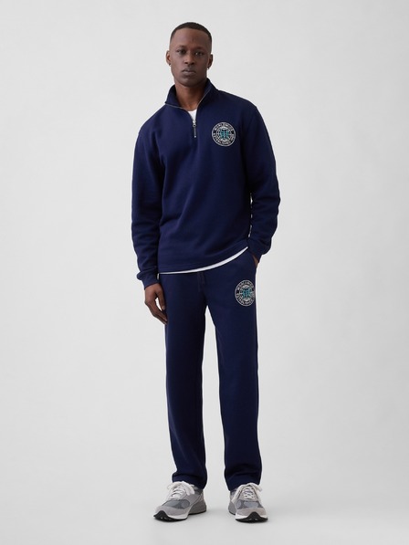 GAP Pantaloni de trening cu logo straight-leg GAP