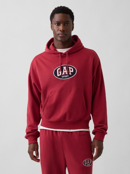 GAP Bluză oversize Logo VintageSoft GAP