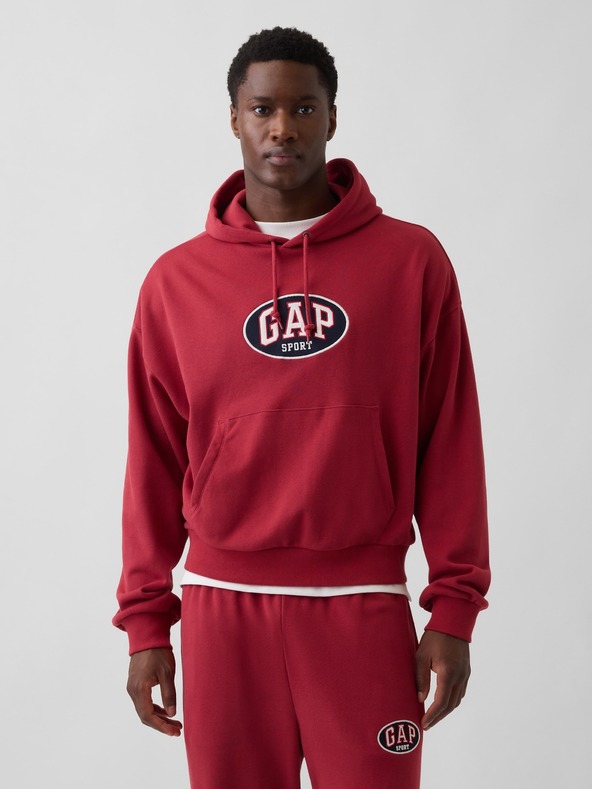 GAP Bluză oversize Logo VintageSoft GAP