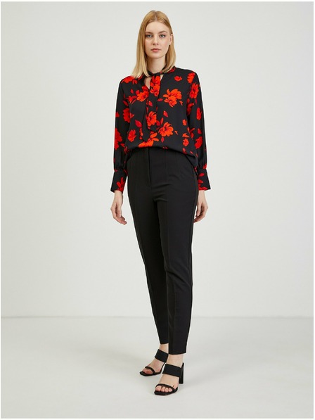 Orsay Pantaloni pentru femei negri ORSAY