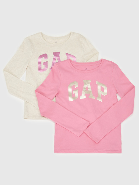 GAP 2-pack copii tricouri Logo GAP