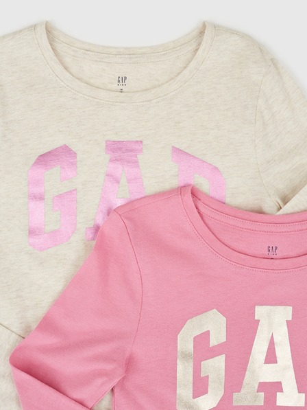 GAP 2-pack copii tricouri Logo GAP