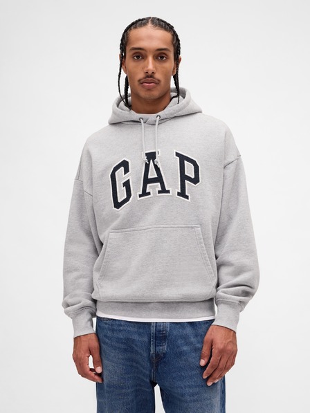 GAP Bluză oversize Unisex Logo Extra Heavyweight GAP