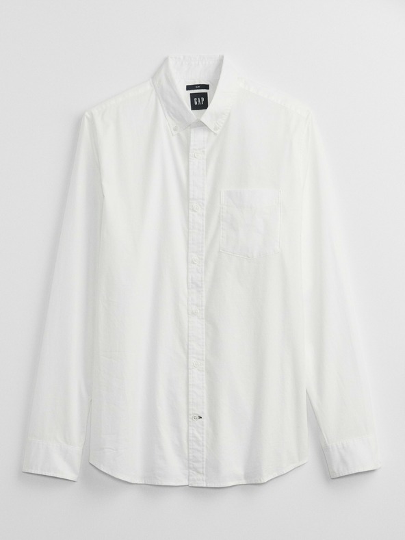 GAP Cămașă slim poplin stretch GAP