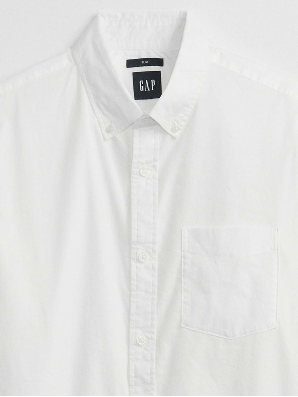 GAP Cămașă slim poplin stretch GAP