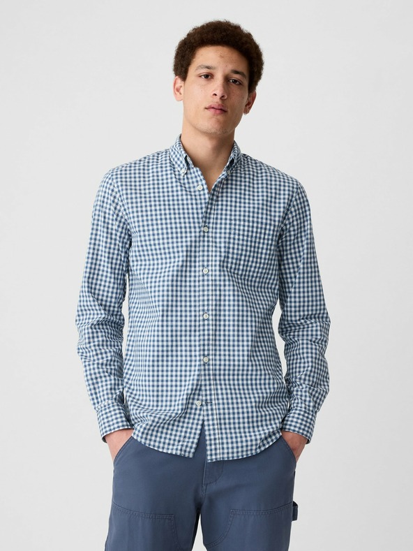 GAP Cămașă slim poplin stretch GAP