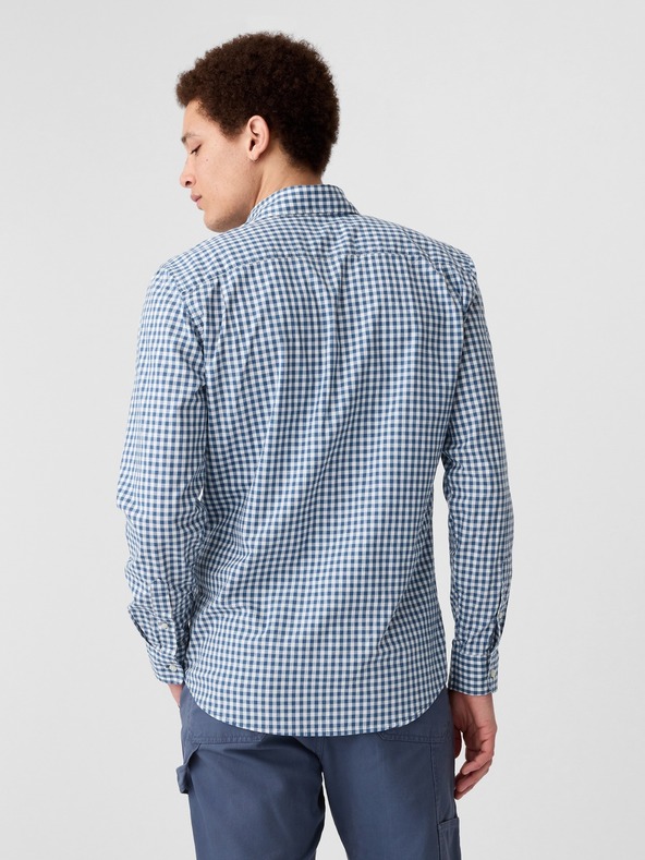 GAP Cămașă slim poplin stretch GAP