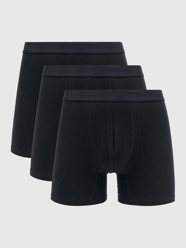 GAP Boxeri cu logo Gap 3 bucăți GAP