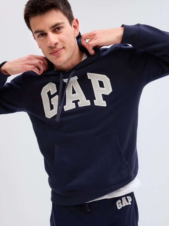 GAP Hanorac cu glugă cu logo Gap GAP