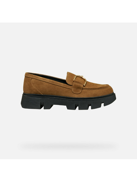 Geox Pantofi slip-on maro pentru femei Geox Vilde