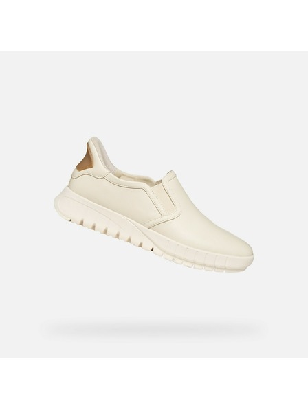 Geox Geox Flextride Plus Fast in adidași crem pentru femei