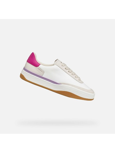 Geox Geox Dynamia adidași albi pentru femei