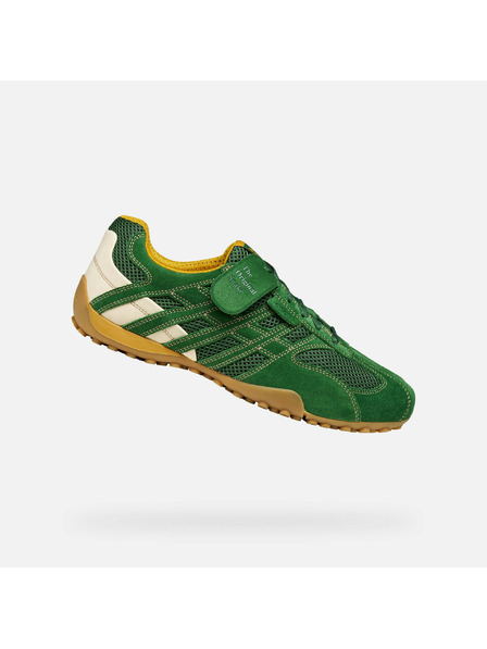 Geox Pantofi sport verzi pentru bărbați Geox Snake Original