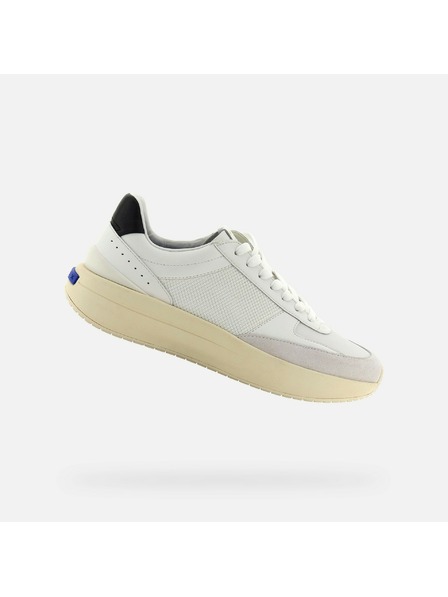 Geox Pantofi sport albi pentru bărbați Geox Gxrn-01