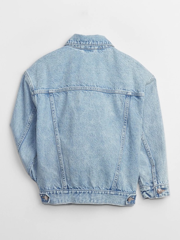 GAP Geacă din denim pentru copii GAP