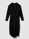 GAP Rochie midi din in tip cămașă GAP