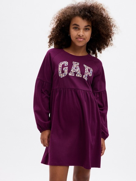 GAP Rochie pentru copii cu logo GAP