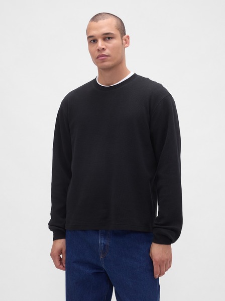 GAP Tricou cu model waffle GAP