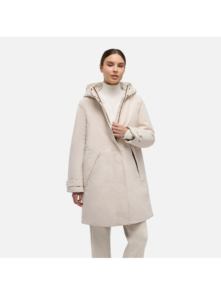 Geox Geox Hoara - Parka roz deschis pentru femei