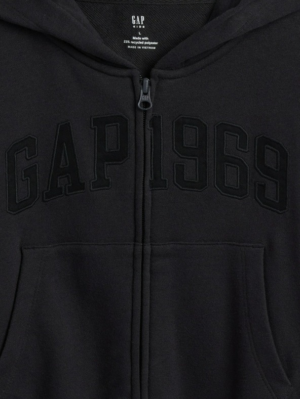 GAP Hanorac oversize pentru copii cu logo 1969 GAP
