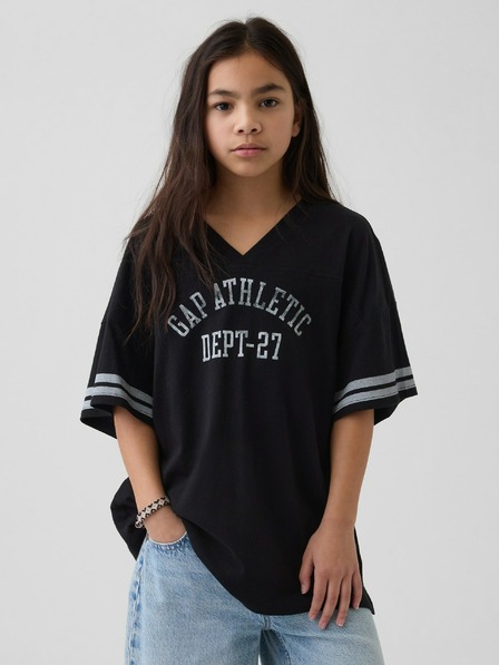 GAP Tricou oversize pentru copii cu logo Gap Athletic GAP