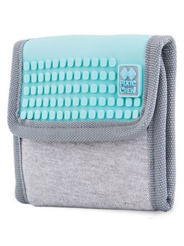 PIXIE CREW PIXIE CREW portofel creativ gri/turcoaz