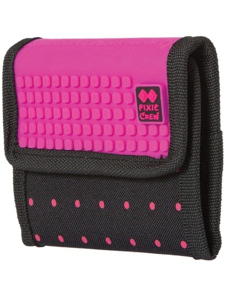 PIXIE CREW PIXIE CREW portofel creativ cu buline fucsia