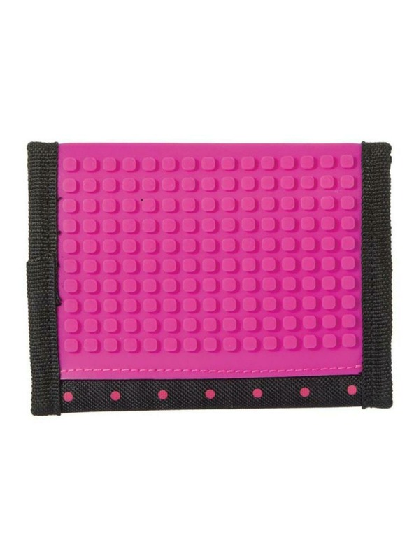 PIXIE CREW PIXIE CREW portofel creativ cu buline fucsia